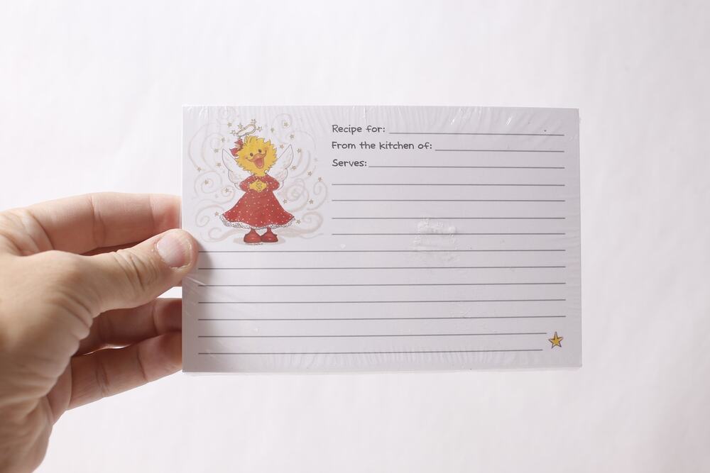 Suzy's Zoo SEALED Recipe Cards Set of 24 Kitchen Cooking ~ 260618-WH 1118